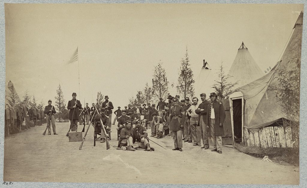 Campsite of 153rd Infantry