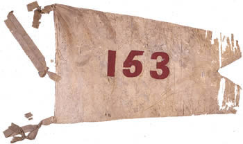 Battle flag of the 153rd New York Regiment