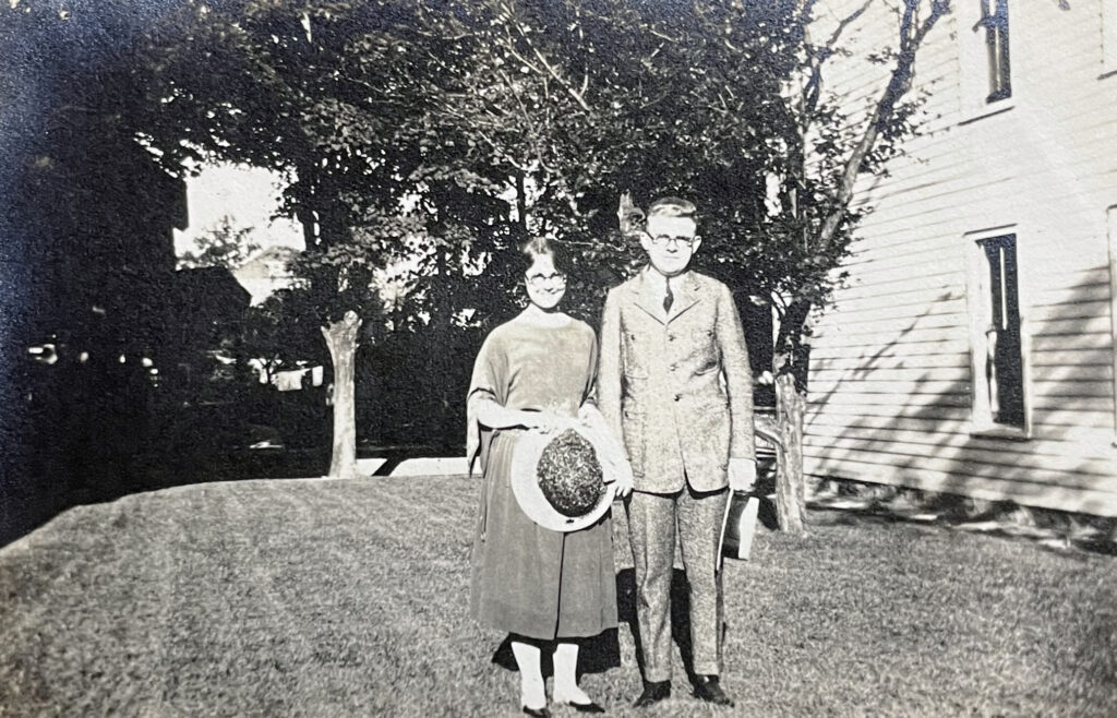 Evelyn and Harold 1925