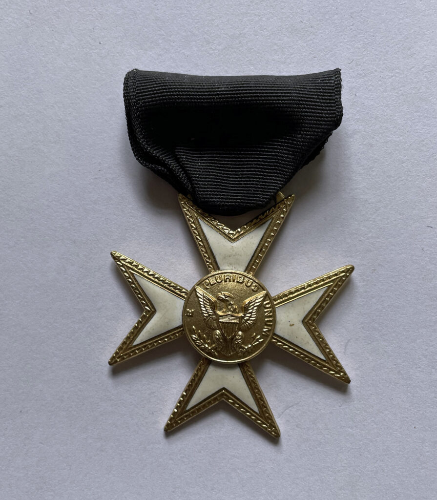 American Freemasons “Knights of Malta” cross. This was a Knights templar lodge medal typically from the 1930s-50s.